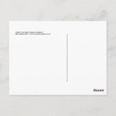 Steller's Sea Eagle Postcard Postkarte (Rückseite)