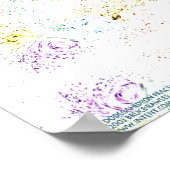 Stelliertes Dodecahedron-Fraktal Poster (Ecke)