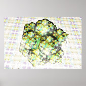 Stelliertes Dodecahedron-Fraktal Poster (Vorne)