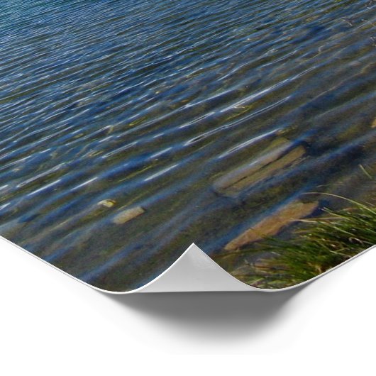 Stellisee, Walliser Alpen Poster (Ecke)