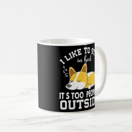 Stellt euch vor, es ist zu Leute außerhalb des Fun Kaffeetasse (VorderseiteRechts)