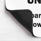 Stellt euch zusammen! mousepad (Ecke)