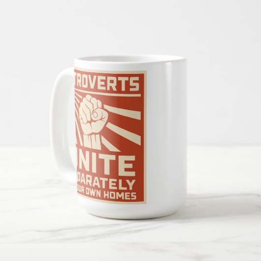 stellt sich eigenständig ein kaffeetasse (Vorderseite Links)