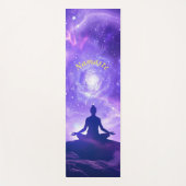 Stellung der Meditation Yogamatte (Vorderseite)