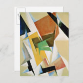 Stellungnahme, 1921 postkarte (Vorne/Hinten)