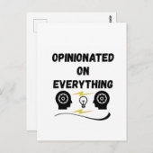 Stellungnahme zu allem postkarte (Vorne/Hinten)