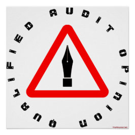 "Stellungnahme zur qualifizierten Prüfung" Poster