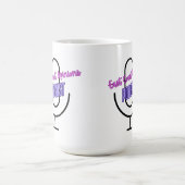 Stellungnahmen zur Ostküste 15 oz-Tasse Kaffeetasse (Mittel)