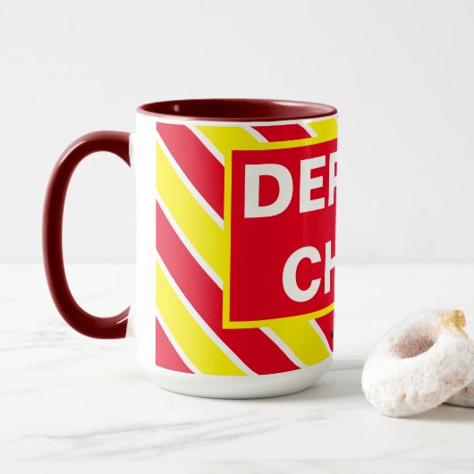 STELLVERTRETENDE CHIEF-TASSE TASSE (Mit Donut)