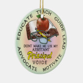 Stellvertretende Hauptstimme Keramik Ornament (Rechts)