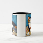 Stellvertretende Katze der Mama-| und Zweifarbige Tasse (Mittel)