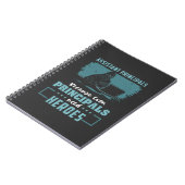 Stellvertretende Leiter Notizblock (Linke Seite)