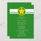 Stellvertretende Polizeiakademie Einladungen Fores (Vorne/Hinten)