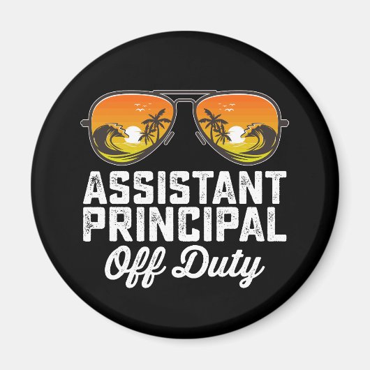 Stellvertretender Direktor am letzten Schultag Magnet (Vorne)