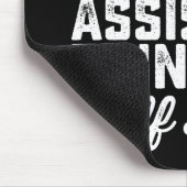 Stellvertretender Direktor am letzten Schultag Mousepad (Ecke)