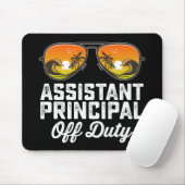 Stellvertretender Direktor am letzten Schultag Mousepad (Mit Mouse)