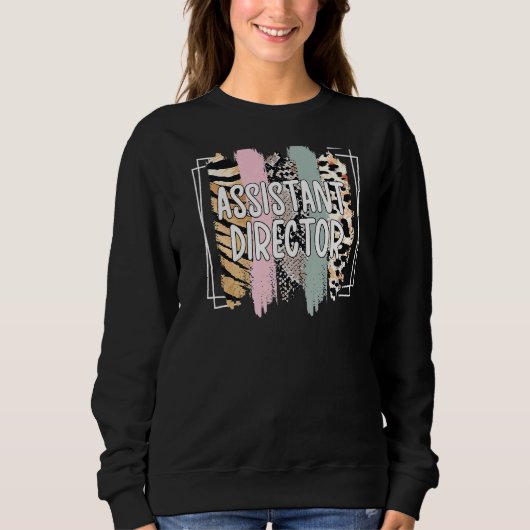 Stellvertretender Direktor Tag Bester stellvertret Sweatshirt (Vorderseite)