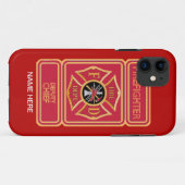 Stellvertretender Feuerwehrchef Case-Mate iPhone Hülle (Rückseite (Horizontal))