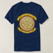 STELLVERTRETENDER FIREFIGHTER GOLD MEDALLION T-Shirt (Design vorne)