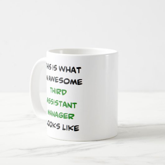 stellvertretender Geschäftsführer, dritter, phanta Kaffeetasse (Vorderseite Links)