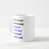 Stellvertretender Geschäftsführer, zweitens, phant Kaffeetasse (Vorderseite Links)