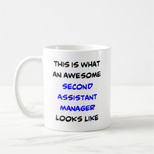 Stellvertretender Geschäftsführer, zweitens, phant Kaffeetasse