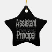 Stellvertretender Hauptausbilder Keramik Ornament (Hinten)