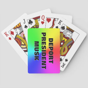 STELLVERTRETENDER PRÄSIDENT MUSCH SPIELKARTEN