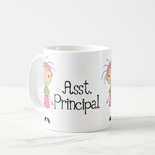 Stellvertretender Schuldirektor Kaffeetasse (Vorderseite Links)