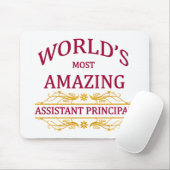 Stellvertretender Schuldirektor Mousepad (Mit Mouse)