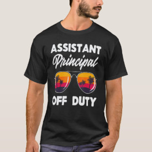 Stellvertretender Schulleiter Lehrer Schulleiterin T-Shirt