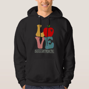 Stellvertretender Schulleiter Liebe Apfel Groovy S Hoodie