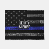 Stellvertretender Sheriff Distressed Flag
