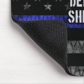 Stellvertretender Sheriff Distressed Flag Mousepad (Ecke)