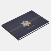 Stellvertretender Sheriff Guest Book Gästebuch (Ecke)