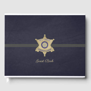 Stellvertretender Sheriff Guest Book Gästebuch