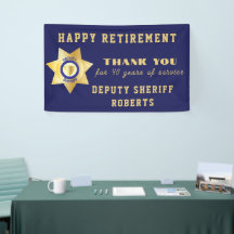 Stellvertretender Sheriff Happy Retirement Party
