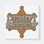 Stellvertretender Sheriff Magnet (Vorne)