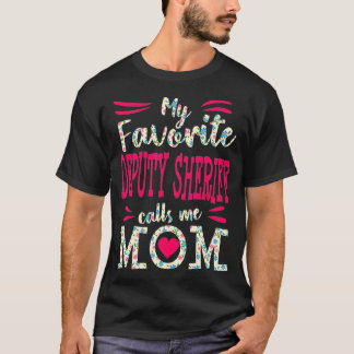 Stellvertretender Sheriff Mein Lieblingspolizist r T-Shirt