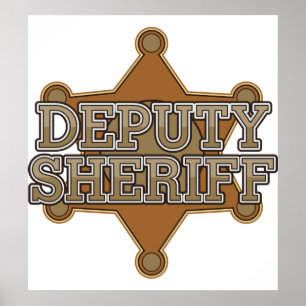 Stellvertretender Sheriff Poster