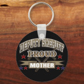 Stellvertretender Sheriff Proud Mother Schlüsselanhänger (Vorderseite)