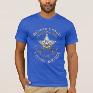 Stellvertretender Sheriff Star VVV Shirt