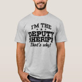 Stellvertretender Sheriff T-Shirt (Vorderseite)