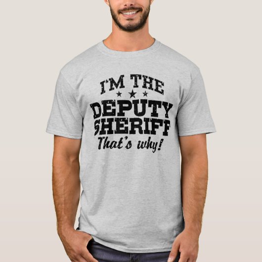 Stellvertretender Sheriff T-Shirt (Vorderseite)