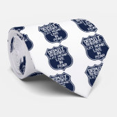 Stellvertreter Sheriff Ließ niemanden in Furchtmot Krawatte (Gerollt)