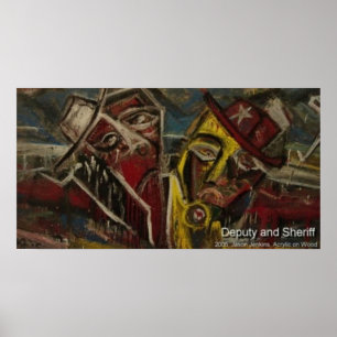 Stellvertreter und Sherrif Poster