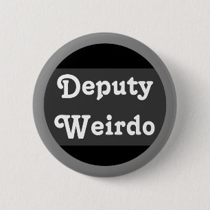Stellvertreterin Weirdo Button