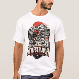 Stelvio / Stilfser Joch Rennrad T-Shirt