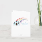 Stem Cell Awareness Ribbon Karte (Rückseite)