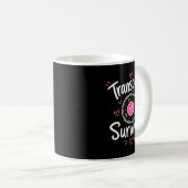Stem cell transplant survivor kaffeetasse (VorderseiteRechts)